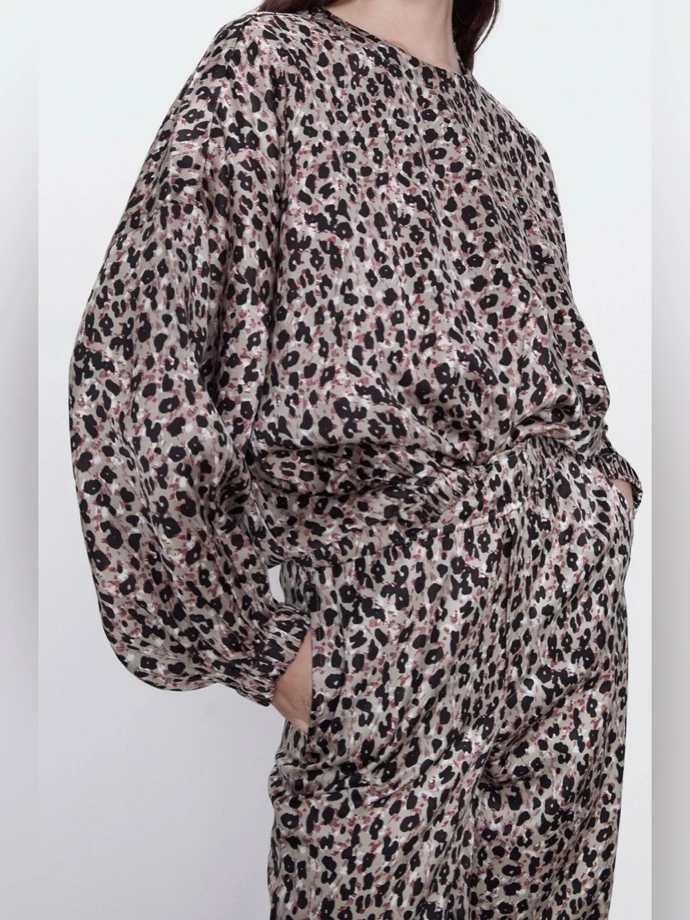 Zara studio sateen